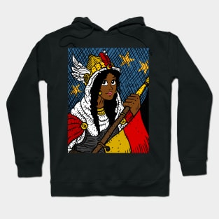 lady germania, german european black pride. Hoodie